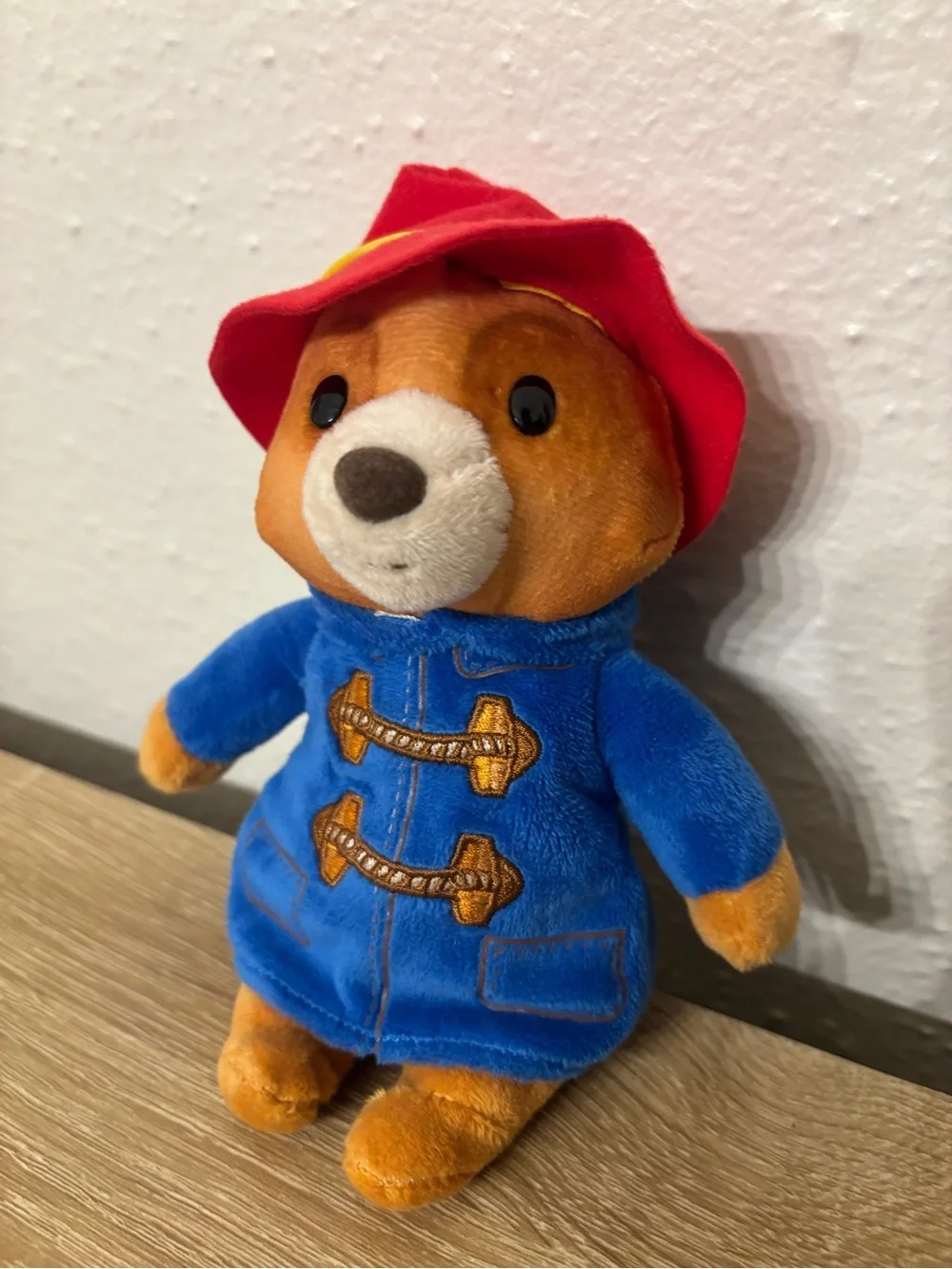 Ty Paddington Bear Plush with Blue Coat and Red Hat, Licensed 2024